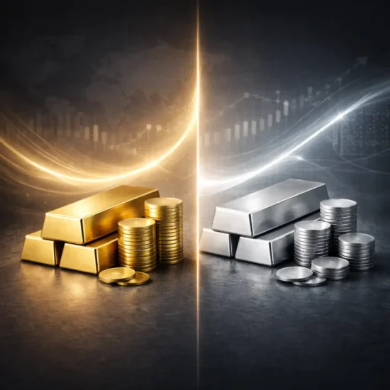 الفضة مقابل الذهب | أيهما أكثر ربحية للاستثمار