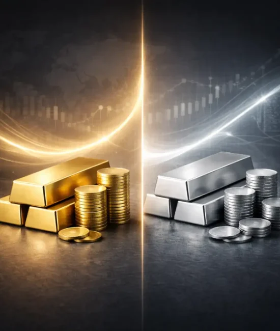 الفضة مقابل الذهب | أيهما أكثر ربحية للاستثمار