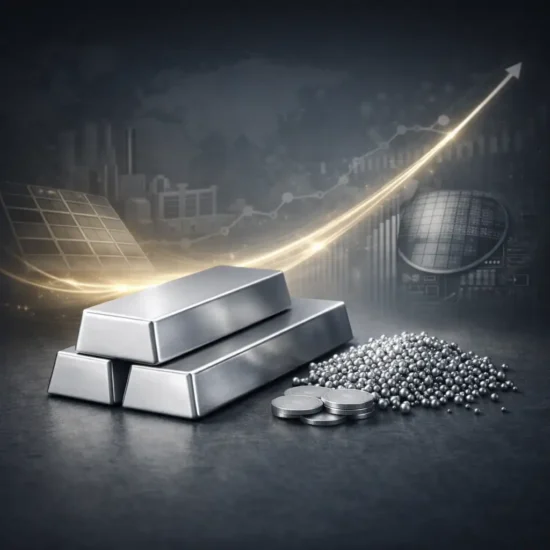 تأثير الطلب الصناعي على أسعار الفضة عالميًا