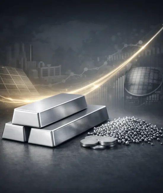 تأثير الطلب الصناعي على أسعار الفضة عالميًا