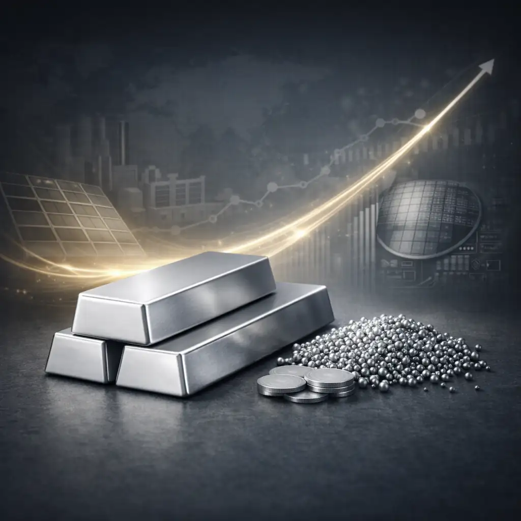 تأثير الطلب الصناعي على أسعار الفضة عالميًا