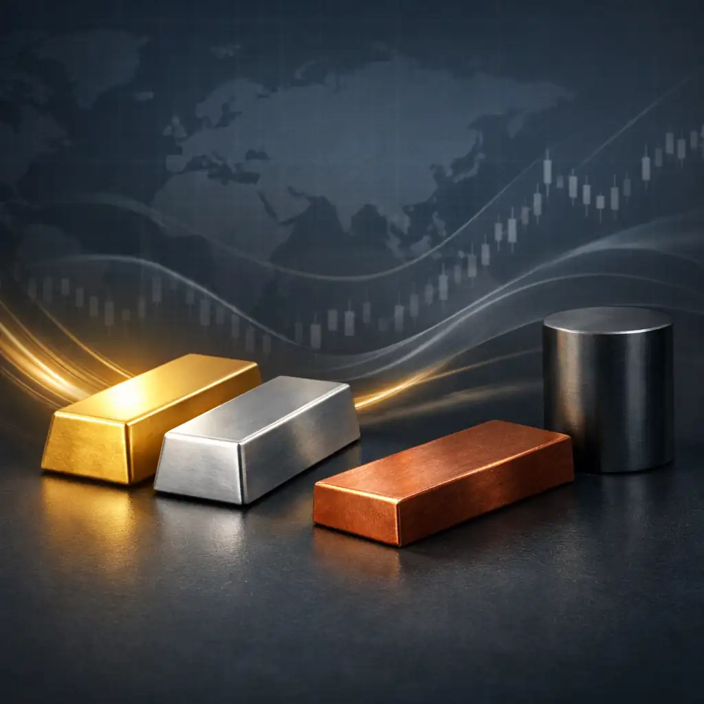 هل يؤثر الركود الاقتصادي على أسعار المعادن؟